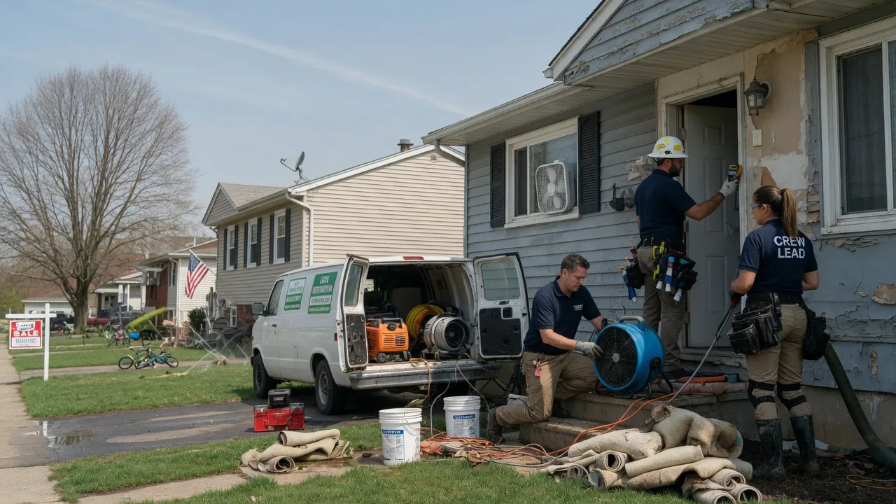 Flood Cleanup in Elizabethport, NJ near me